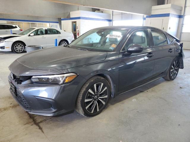 19XFL1H75NE008621 - 2022 HONDA CIVIC EXL გრაფიტი ფოტო 1