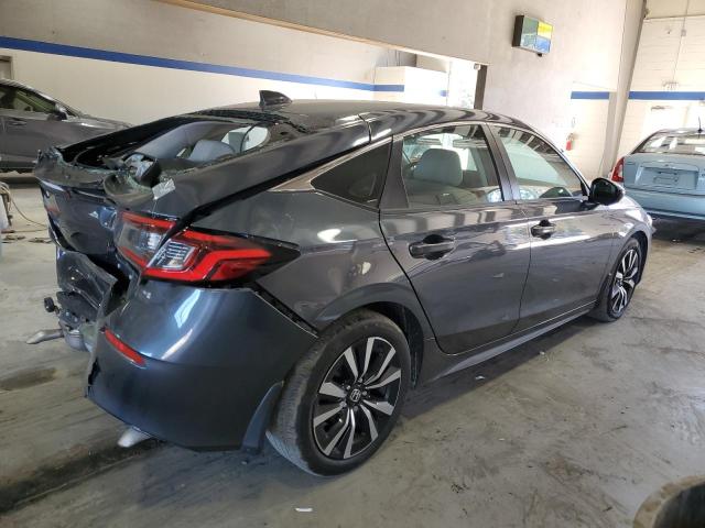 19XFL1H75NE008621 - 2022 HONDA CIVIC EXL გრაფიტი ფოტო 3