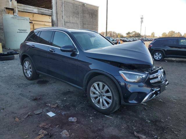 W1N0G8EB1MF974697 - 2021 MERCEDES-BENZ GLC 300 4MATIC BLUE photo 4