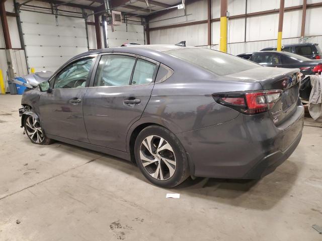 4S3BWAD68N3011040 - 2022 SUBARU LEGACY PREMIUM GRAY photo 2