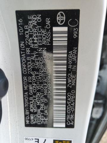 JTDKARFP9H3001432 - 2017 TOYOTA PRIUS PRIM 白色 照片 12