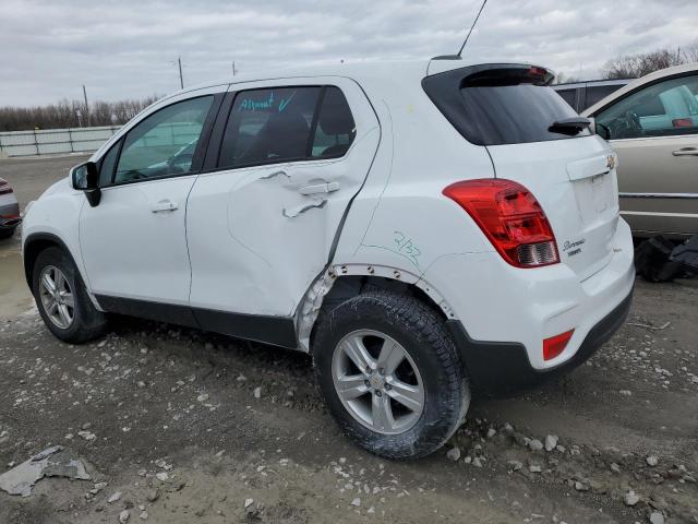 KL7CJKSB8LB023861 - 2020 CHEVROLET TRAX LS WHITE photo 2