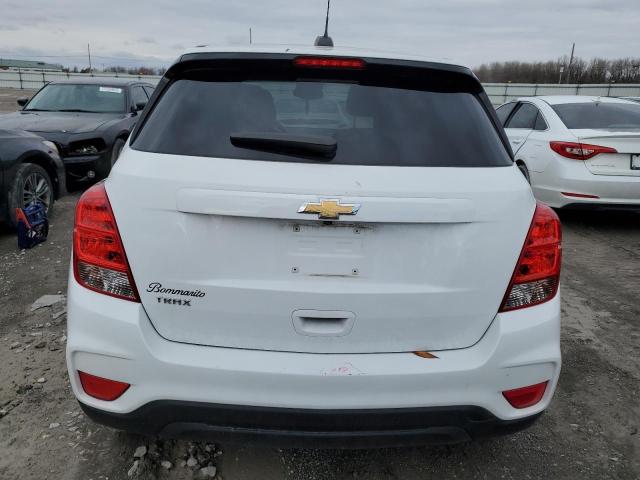 KL7CJKSB8LB023861 - 2020 CHEVROLET TRAX LS WHITE photo 6