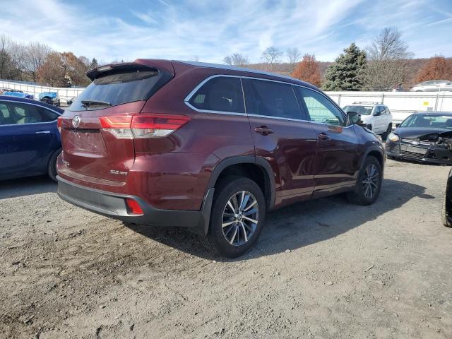 5TDJZRFH5JS884480 - 2018 TOYOTA HIGHLANDER SE BURGUNDY photo 3