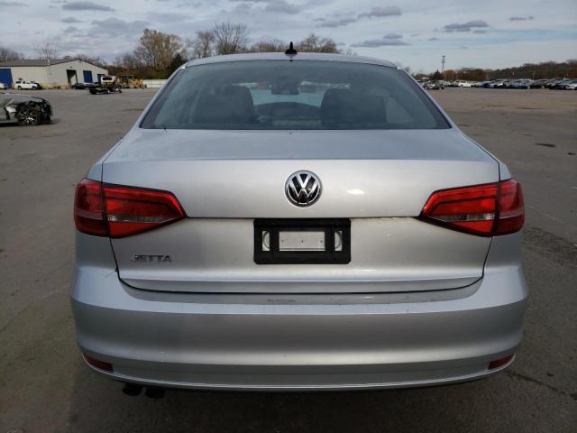 3VW2K7AJ9FM409331 - 2015 VOLKSWAGEN JETTA BASE SILVER photo 6