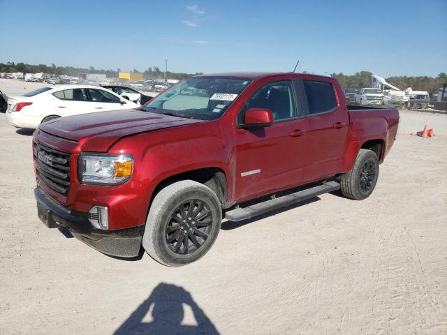 1GTG5CEN6M1164035 - 2021 GMC CANYON ELEVATION RED photo 1