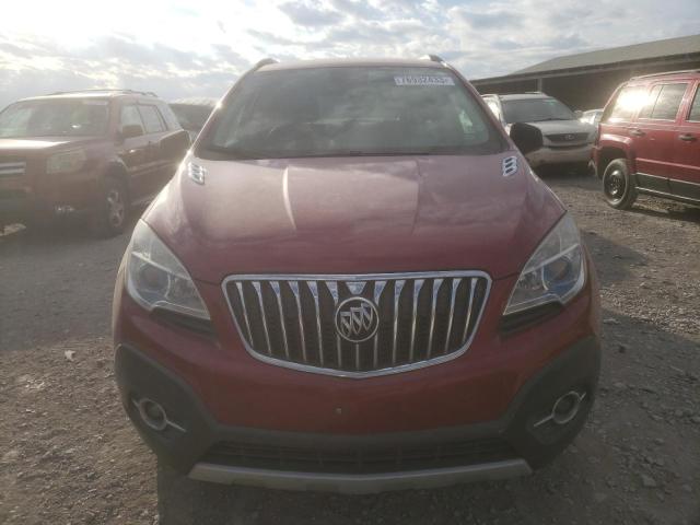 KL4CJGSBXDB119230 - 2013 BUICK ENCORE RED photo 5