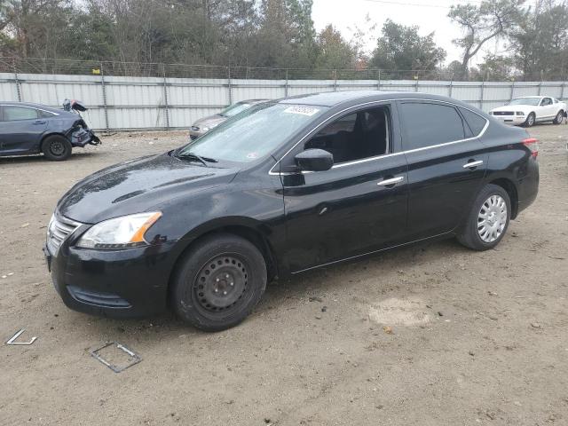 3N1AB7AP3DL709715 - 2013 NISSAN SENTRA S BLACK photo 1