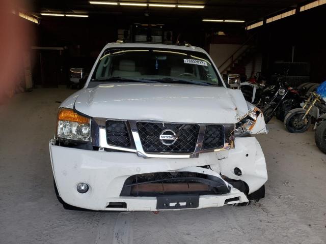 5N1BA0NF3BN611449 - 2011 NISSAN ARMADA PLATINUM WHITE photo 5