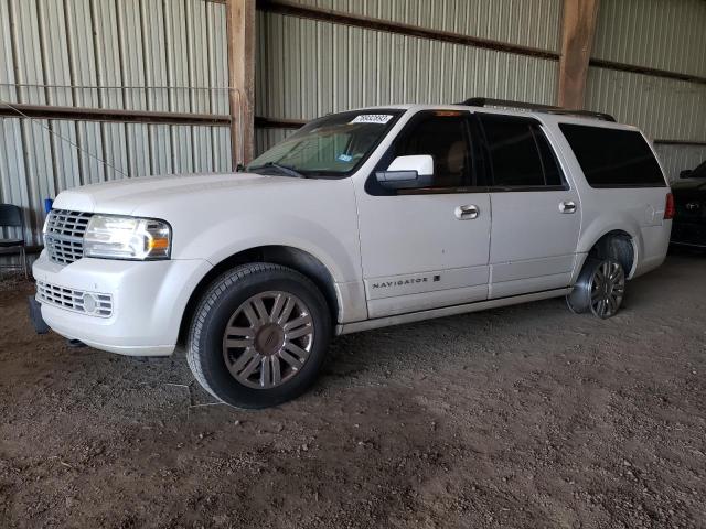 5LMJJ3H57DEL05161 - 2013 LINCOLN NAVIGATOR L WHITE photo 1