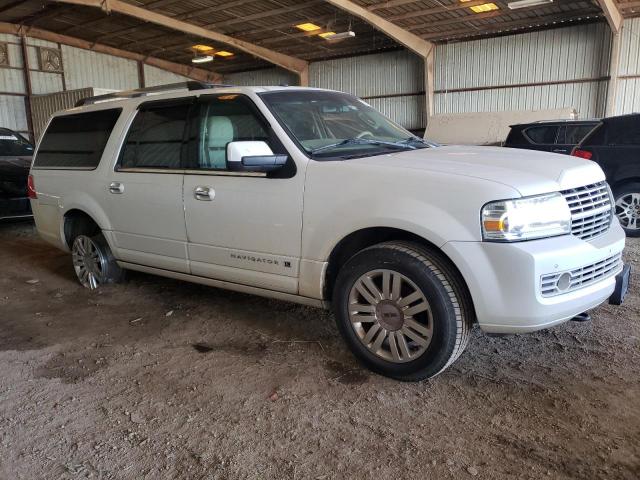 5LMJJ3H57DEL05161 - 2013 LINCOLN NAVIGATOR L WHITE photo 4