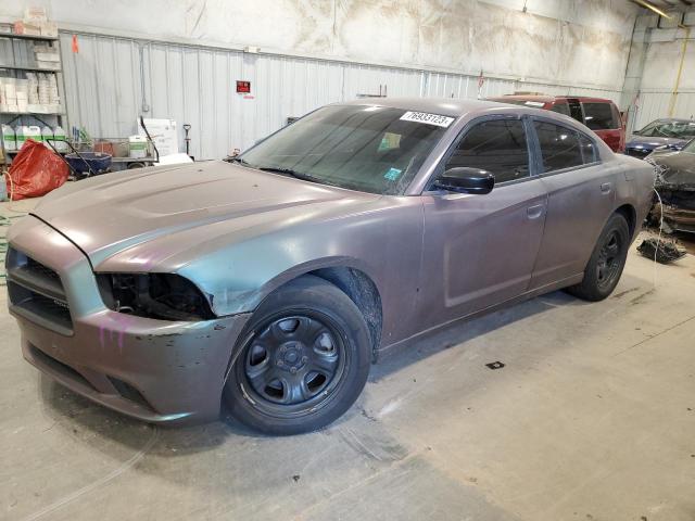 2B3CL1CTXBH540035 - 2011 DODGE CHARGER POLICE PURPLE photo 1