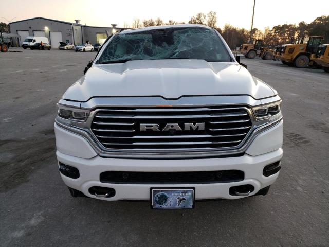 1C6RREST9NN251375 - 2022 RAM 1500 LONGHORN WHITE photo 5