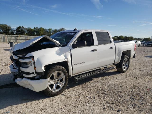 3GCPCPECXJG242289 - 2018 CHEVROLET SILVERADO C1500 CUSTOM WHITE photo 1