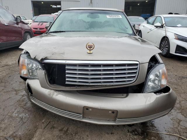 1G6KD54Y62U213446 - 2002 CADILLAC DEVILLE TAN photo 5