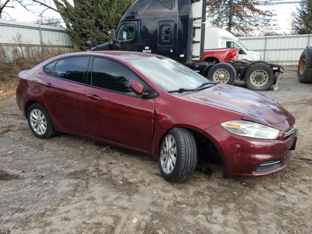 1C3CDFDHXFD252655 - 2015 DODGE DART SE AERO BURGUNDY photo 4