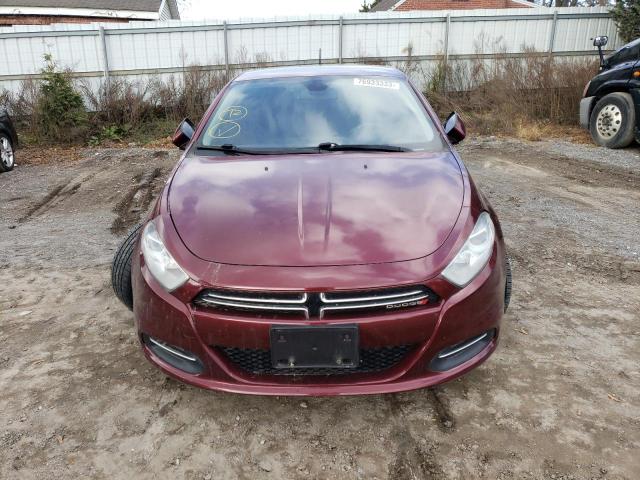 1C3CDFDHXFD252655 - 2015 DODGE DART SE AERO BURGUNDY photo 5