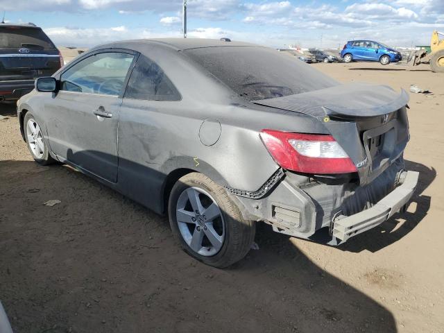 2HGFG12806H507095 - 2006 HONDA CIVIC EX GRAY photo 2