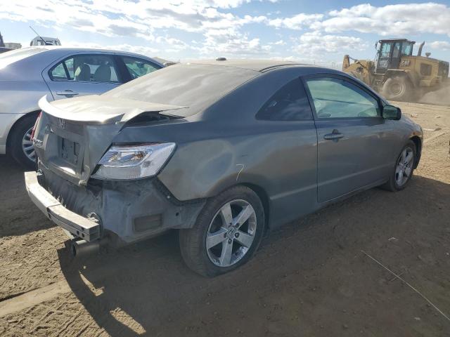 2HGFG12806H507095 - 2006 HONDA CIVIC EX GRAY photo 3