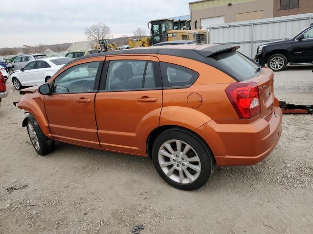 1B3CB5HA0BD295549 - 2011 DODGE CALIBER HEAT ORANGE photo 2