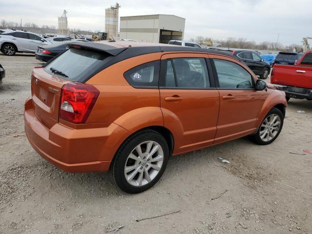 1B3CB5HA0BD295549 - 2011 DODGE CALIBER HEAT ORANGE photo 3