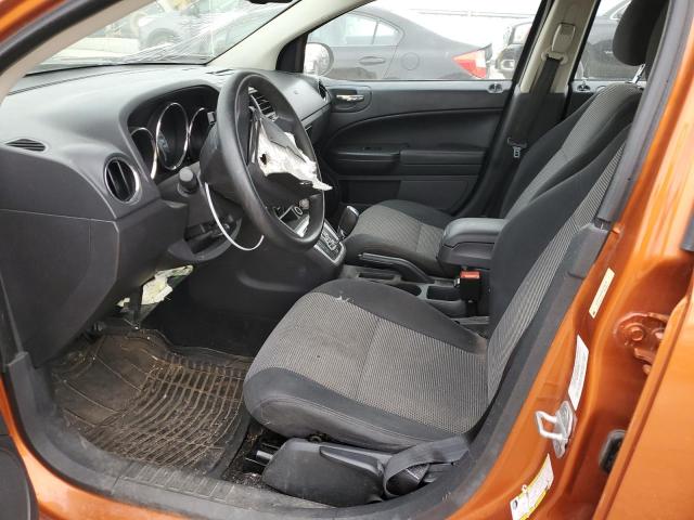 1B3CB5HA0BD295549 - 2011 DODGE CALIBER HEAT ORANGE photo 7