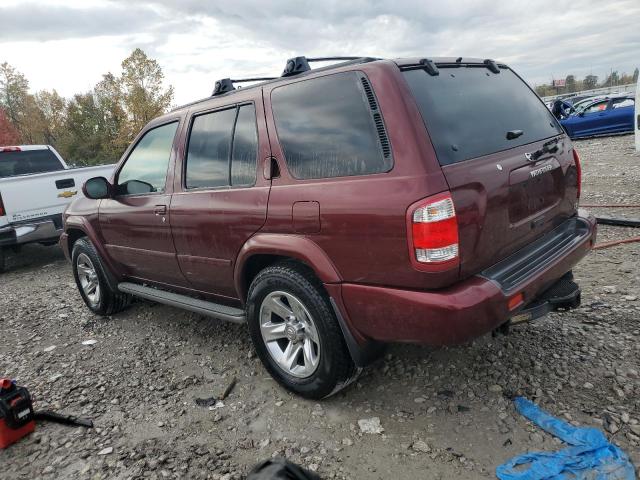 JN8DR09Y04W907998 - 2004 NISSAN PATHFINDER LE 勃艮第红 照片 2