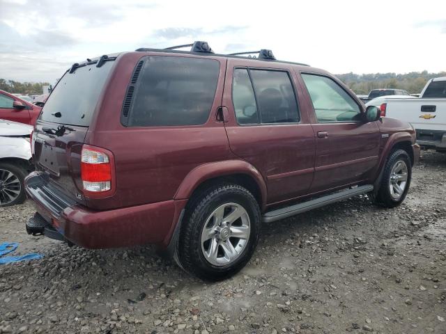 JN8DR09Y04W907998 - 2004 NISSAN PATHFINDER LE 勃艮第红 照片 3