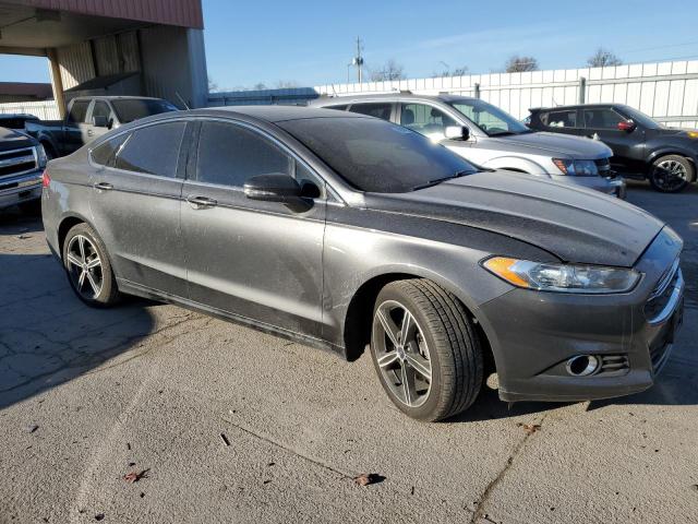 3FA6P0T90GR363205 - 2016 FORD FUSION SE GRAY photo 4