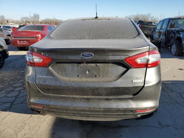 3FA6P0T90GR363205 - 2016 FORD FUSION SE GRAY photo 6