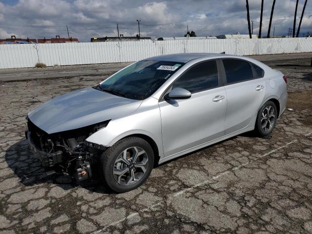 3KPF24AD2LE204713 - 2020 KIA FORTE FE SILVER photo 1