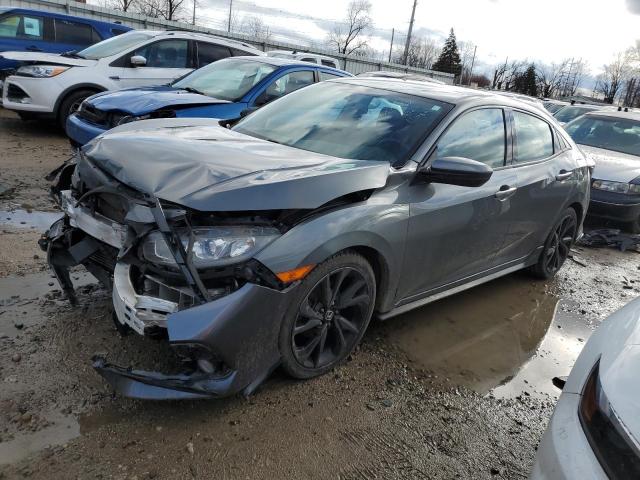 SHHFK7H44HU207197 - 2017 HONDA CIVIC SPORT 灰色 照片 1