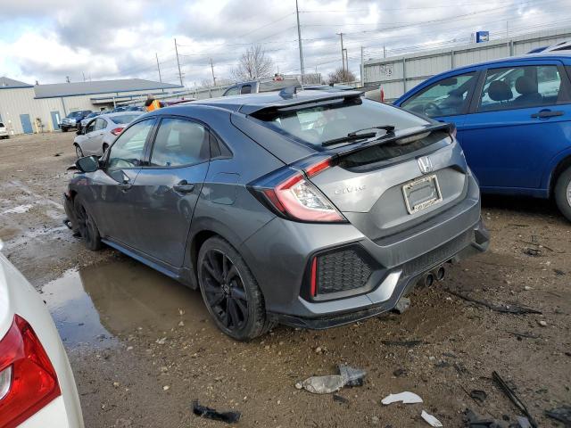 SHHFK7H44HU207197 - 2017 HONDA CIVIC SPORT 灰色 照片 2