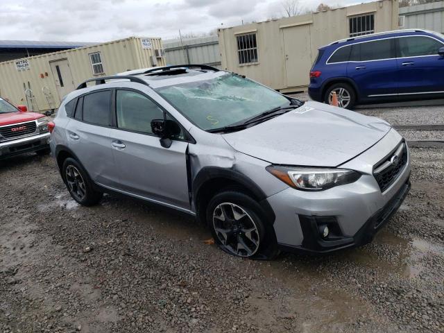 JF2GTAEC1LH245590 - 2020 SUBARU CROSSTREK PREMIUM SILVER photo 4