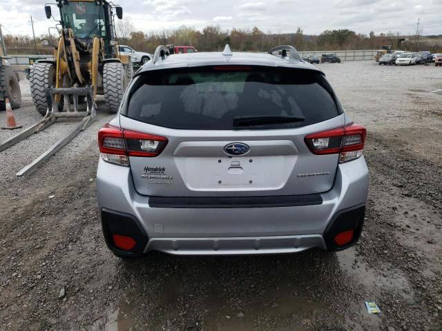 JF2GTAEC1LH245590 - 2020 SUBARU CROSSTREK PREMIUM SILVER photo 6