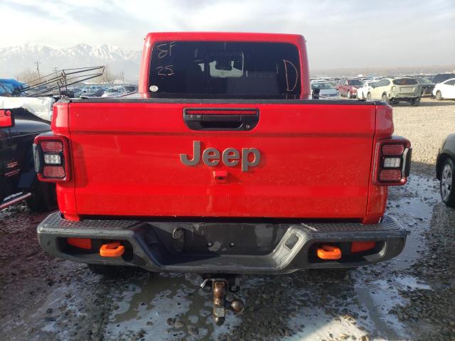 1C6JJTEG5LL208488 - 2020 JEEP GLADIATOR MOJAVE RED photo 6