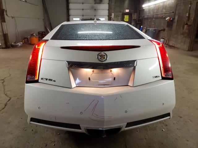 1G6DC1ED0B0154191 - 2011 CADILLAC CTS WHITE photo 6