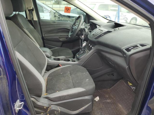 1FMCU0F76EUB79128 - 2014 FORD ESCAPE S BLUE photo 5