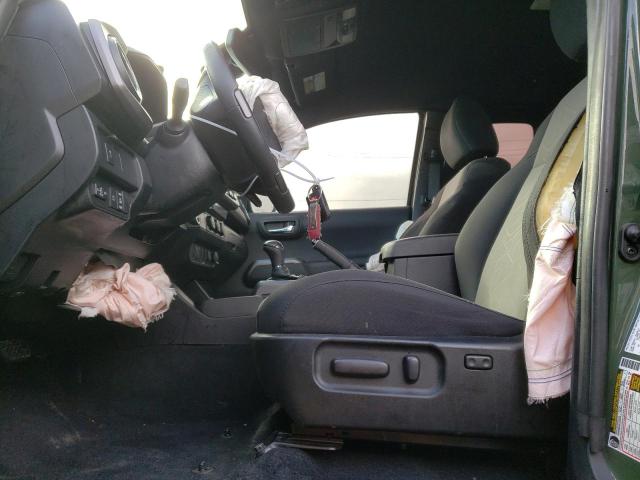 3TYRZ5CN0NT022039 - 2022 TOYOTA TACOMA ACCESS CAB მწვანე ფოტო 7