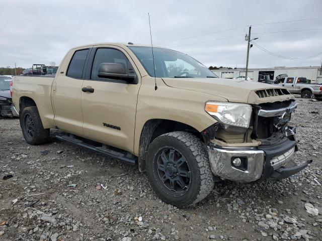 5TFRM5F12HX114352 - 2017 TOYOTA TUNDRA DOUBLE CAB SR/SR5 TAN photo 4