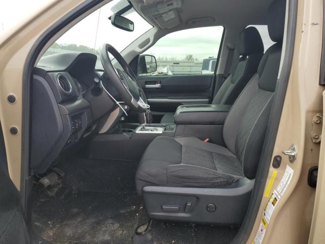 5TFRM5F12HX114352 - 2017 TOYOTA TUNDRA DOUBLE CAB SR/SR5 TAN photo 7