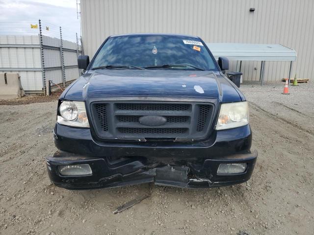 1FTRF12W45NB89453 - 2005 FORD F150 BLACK photo 5