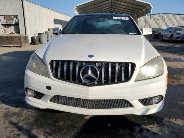 WDDGF54X58F075342 - 2008 MERCEDES-BENZ C 300 WHITE photo 5