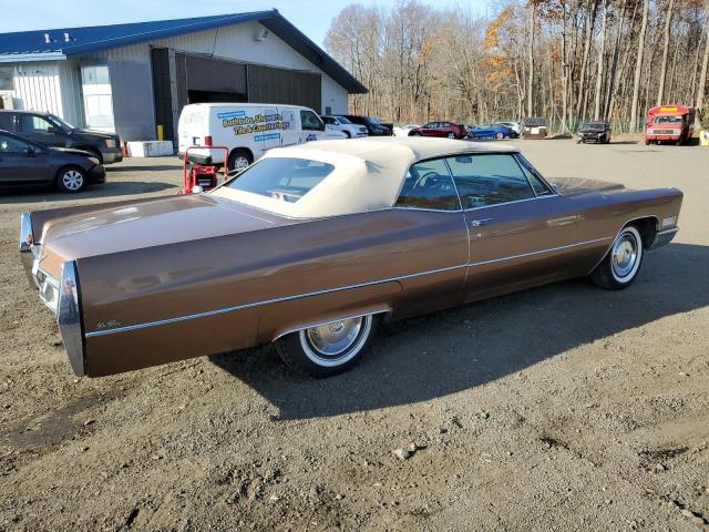 F7110328 - 1967 CADILLAC DEVILLE BROWN photo 3