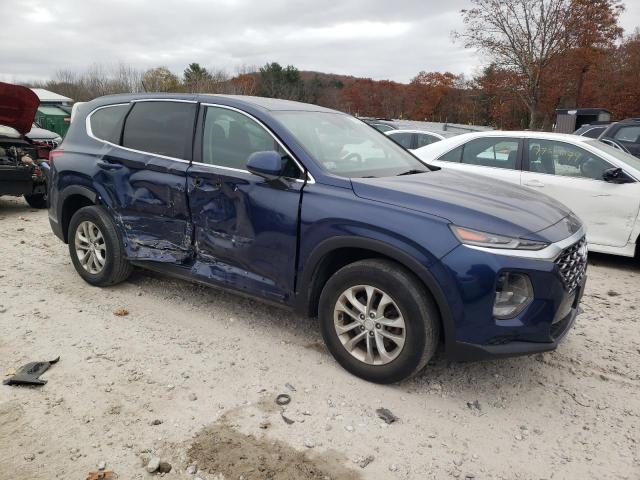 5NMS2CAD7KH101609 - 2019 HYUNDAI SANTA FE SE BLUE photo 4