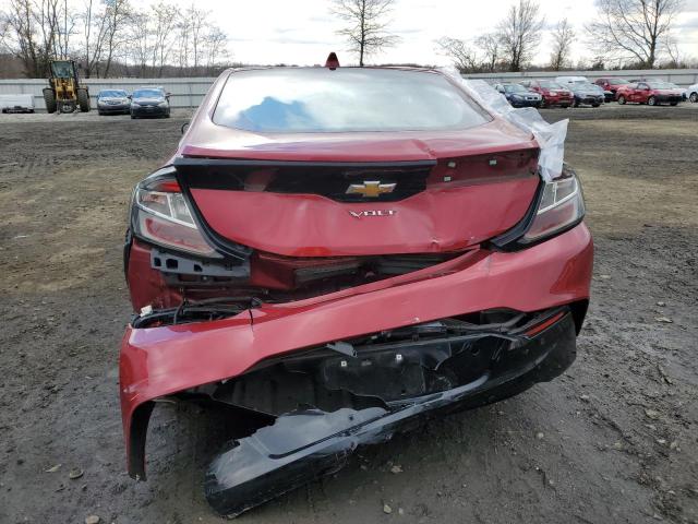 1G1RD6S52JU111787 - 2018 CHEVROLET VOLT PREMIER RED photo 6