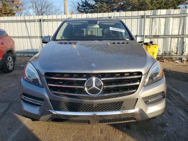 4JGDA5HB4FA468619 - 2015 MERCEDES-BENZ ML 350 4MATIC SILVER photo 5