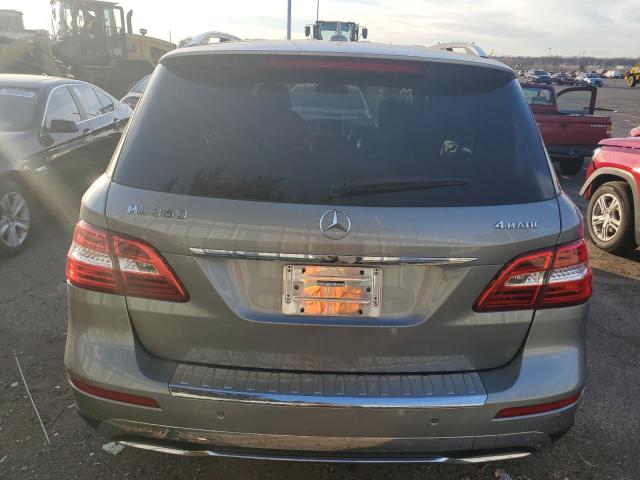 4JGDA5HB4FA468619 - 2015 MERCEDES-BENZ ML 350 4MATIC SILVER photo 6