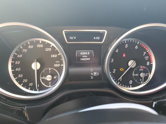 4JGDA5HB4FA468619 - 2015 MERCEDES-BENZ ML 350 4MATIC SILVER photo 9