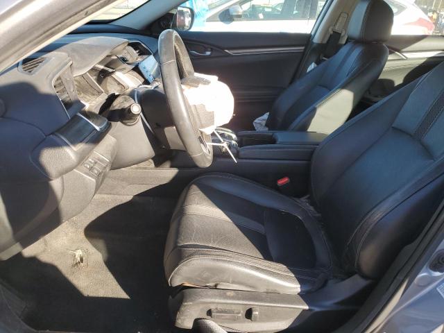 19XFC1F78ME012325 - 2021 HONDA CIVIC EXL ვერცხლისფერი ფოტო 7